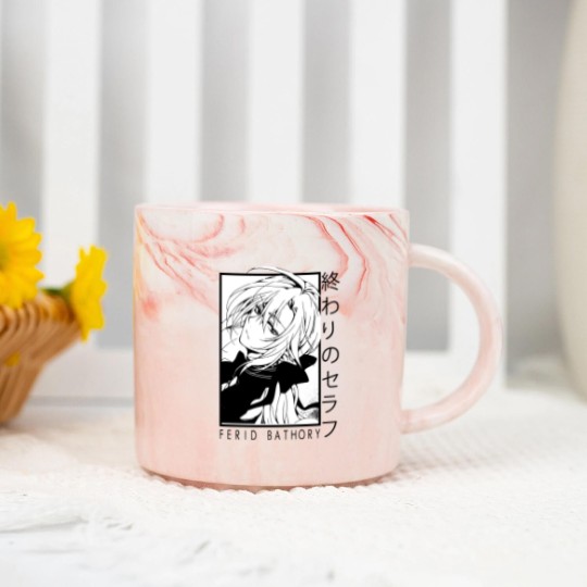 Discover Ferid Bathory - Seraph Of The End - Marble Mugs