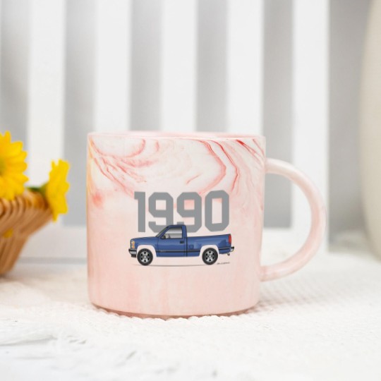 Discover 1990-Catalina Blue - Obs Stepside - Marble Mugs