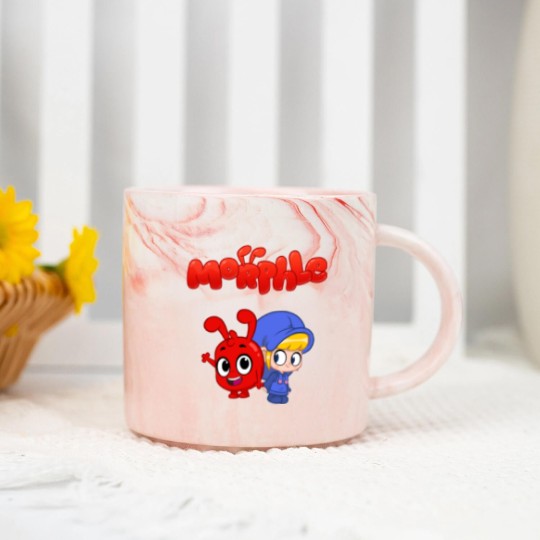 Discover Morphle Cartoon Kids Show Marble Mugs