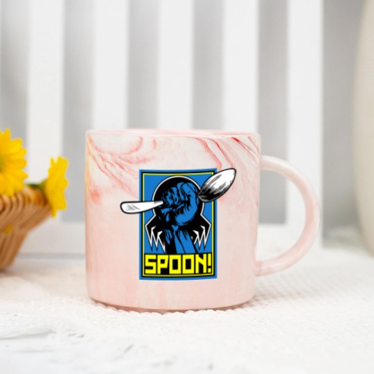 Discover the tick spoon Marble Mugs
