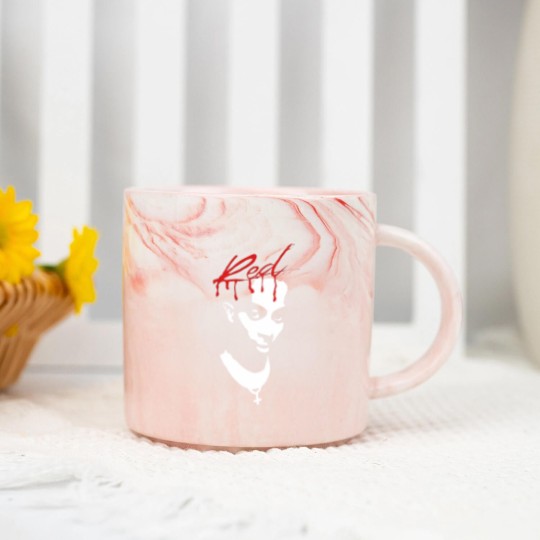 Discover PLAYBOI CARTI Marble Mugs | Whole Lotta Red Album Merch Promo Marble Mugs