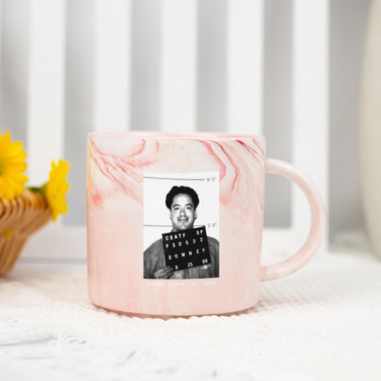 Discover Robert Downey Jr. 1999 Actor Mugshot Marble Mugs
