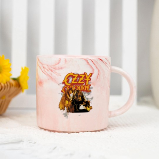 Discover Ozzy Osbourne - Vintage Werewolf Marble Mugs