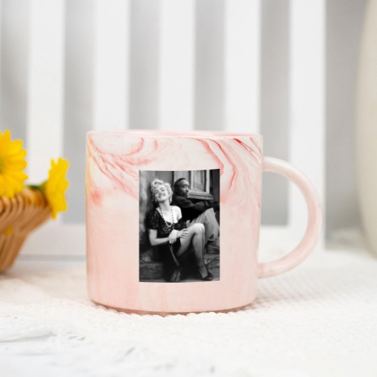 Discover Tupac Marilyn Monroe Hiphop Legend Marble Mugs
