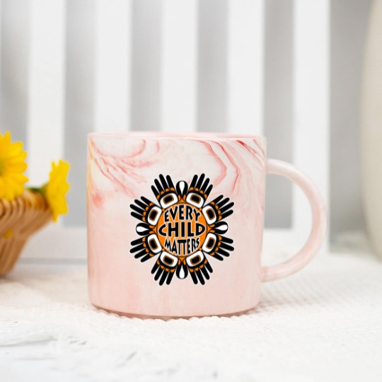 Discover Every Child Matters Marble Mugs, 2022 Every Child Matters Marble Mugs