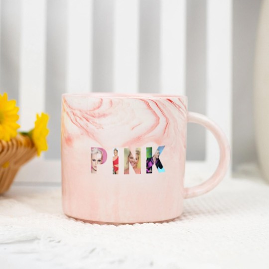 Discover Pink Marble Mugs, Pink Concert Marble Mugs, Pink Pink Concert