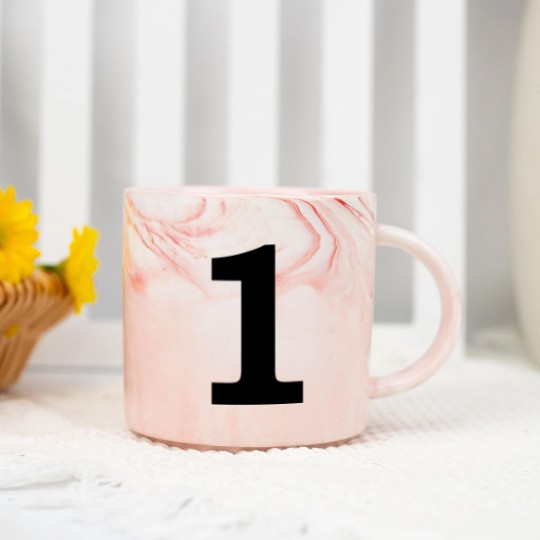 Discover number - 1 - one Marble Mugs