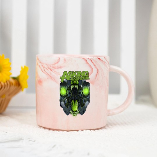 Discover Asking Alexandria Unisex Marble Mugs: TSth