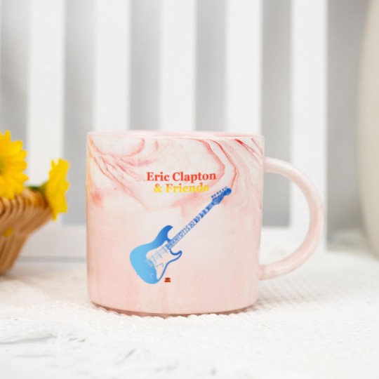 Discover Vintage Eric Clapton Joe Cocker ZZ Top 1993 Marble Mugs