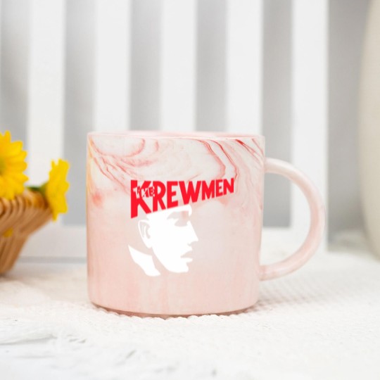 Discover Vintage The Krewmen Pure Rockabilly Psychobilly Music Big Printed Marble Mugs
