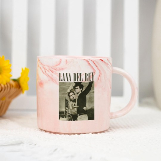 Discover Lana Del Rey Graphic Marble Mugs