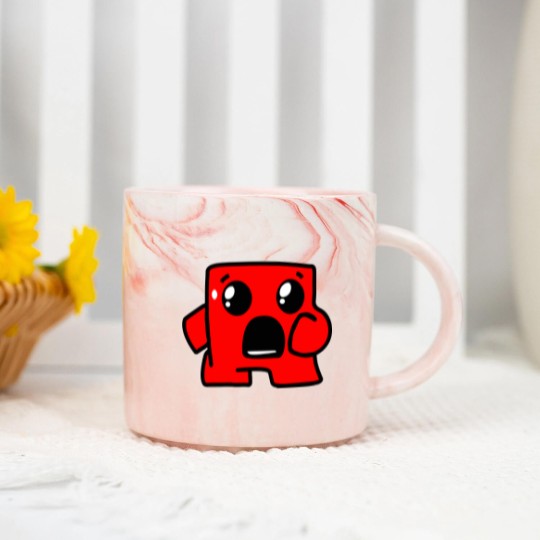 Discover Super Meat Boy Forever Marble Mugs