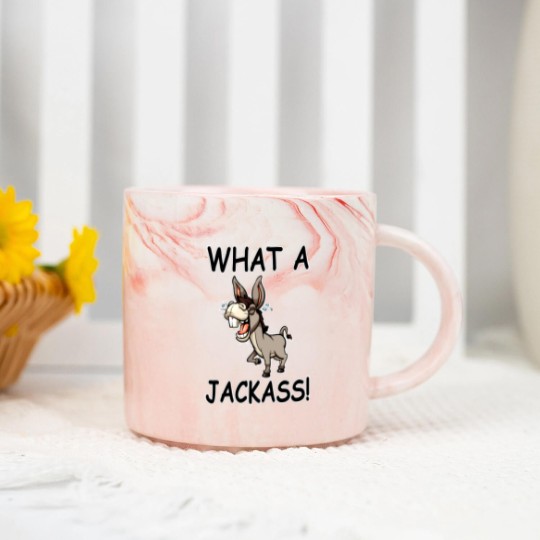Discover Jackass Donkey Humor Marble Mugs