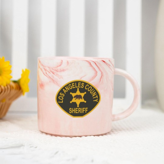 Discover Los Angeles County Sheriff Marble Mugs