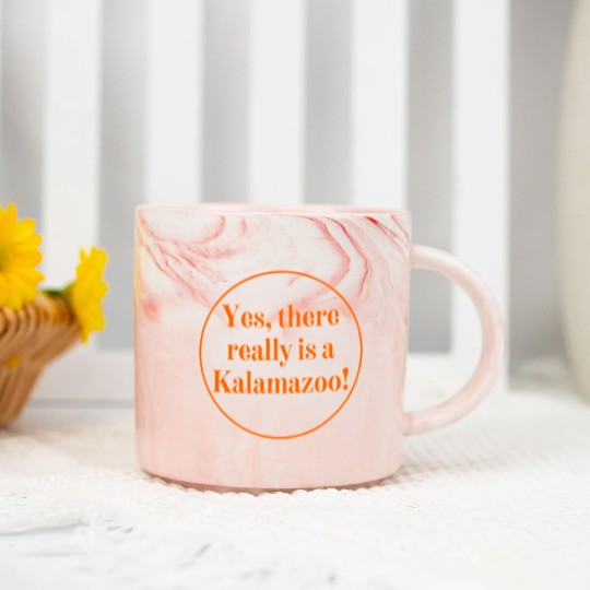 Discover Yes There Really Is A Kalamazoo Michigan Throwback Marble Mugs