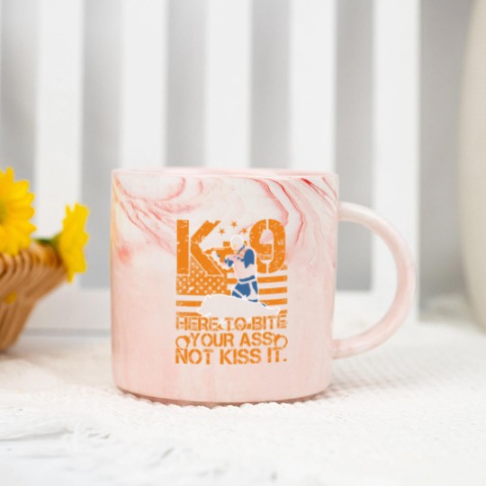 Discover K9 Police Officers Law Enforcement Marble Mugs
