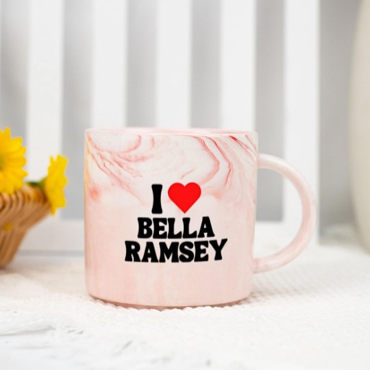 Discover Y2K Baby Marble Mugs, Bella Ramsey, Movie TV Actor, 2000s Marble Mugs