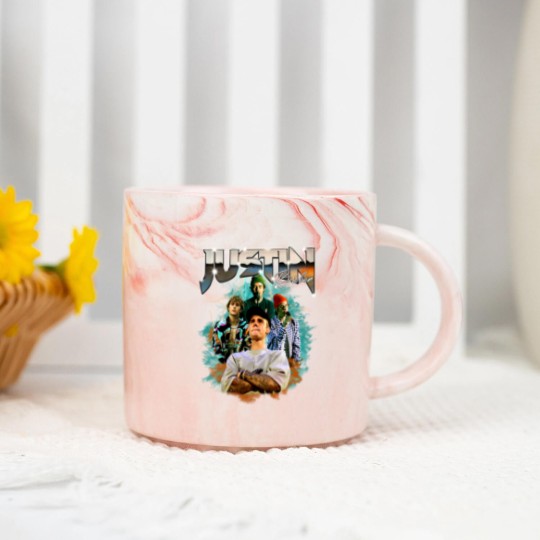 Discover Justin Bieber Marble Mugs, Rapper 90s Vintage Bootleg Marble Mugs