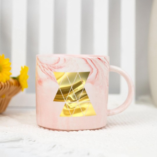 Discover Golden Triangle Marble Mugs