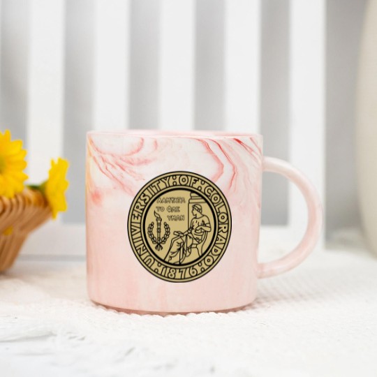 Discover University of Colorado Studies Design Marble Mugs