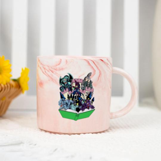 Discover World of Toons Marble Mugs