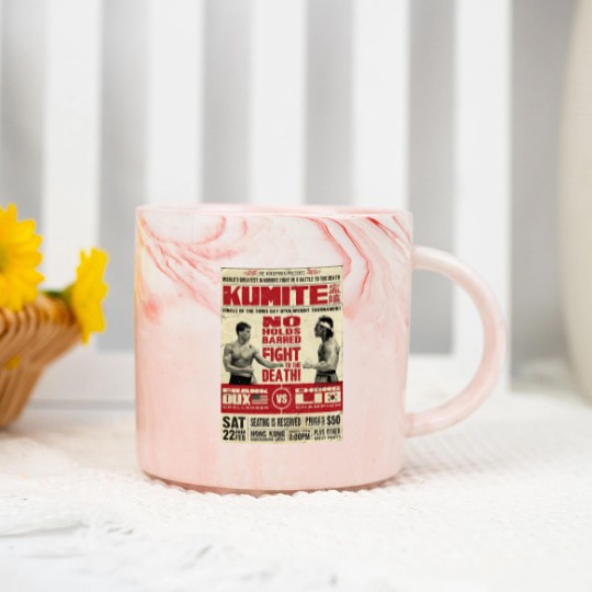 Discover Kumite Fight Marble Mugs