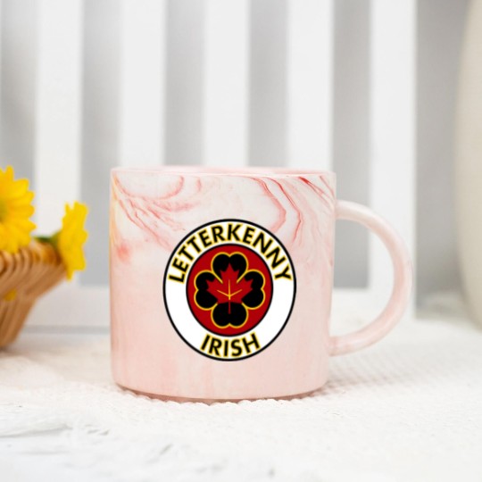 Discover irish letter Marble Mugs