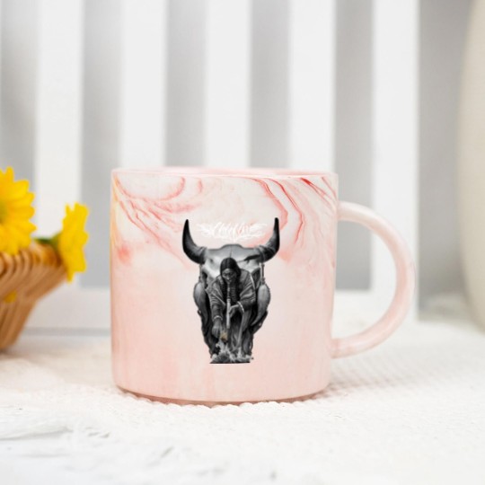 Discover david gonzales art chiefin Marble Mugs