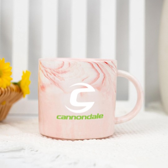 Discover Cannondale logo bike Marble Mugs