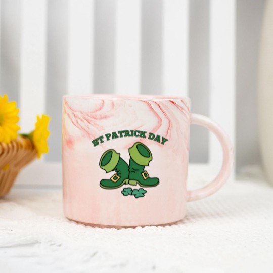 Discover St Patrick Day Marble Mugs