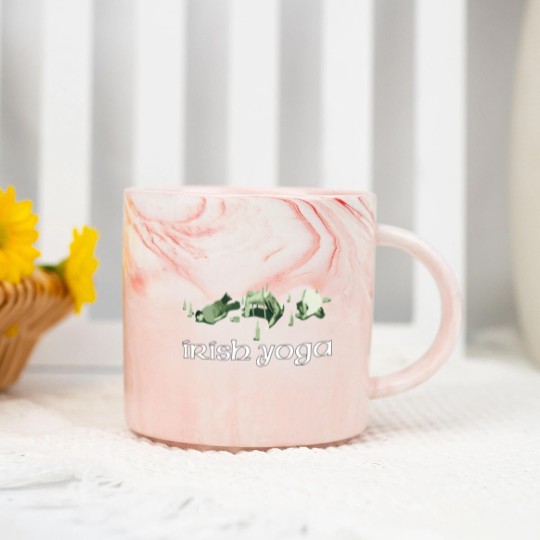 Discover Men's Irish Yoga Marble Mugs St Patrick's Day