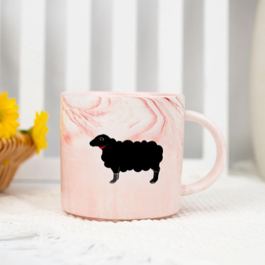 Discover The Black Sheep Marble Mugs