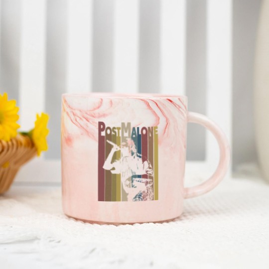Discover Post Malone Rap Twelve Carat Tour Marble Mugs, Post Malone Marble Mugs, Post Malone Merch
