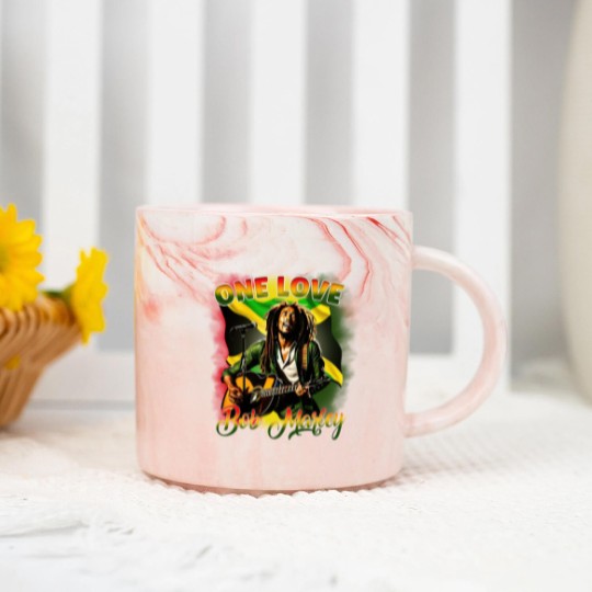 Discover Bob Marley , One love, One love movie Marble Mugs