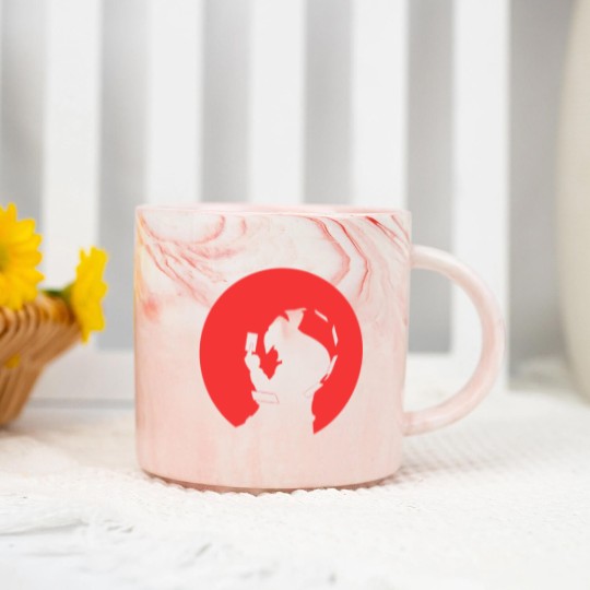 Discover League of Legends Twisted Fate Round Marble Mugs