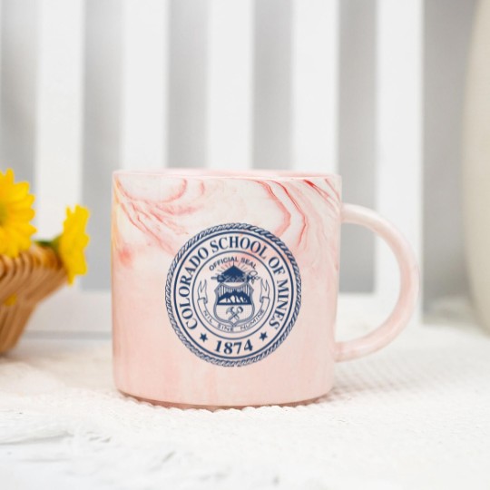 Discover Colorado School of Mines Sticker Marble Mugs