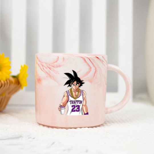 Discover Trap Goku Marble Mugs