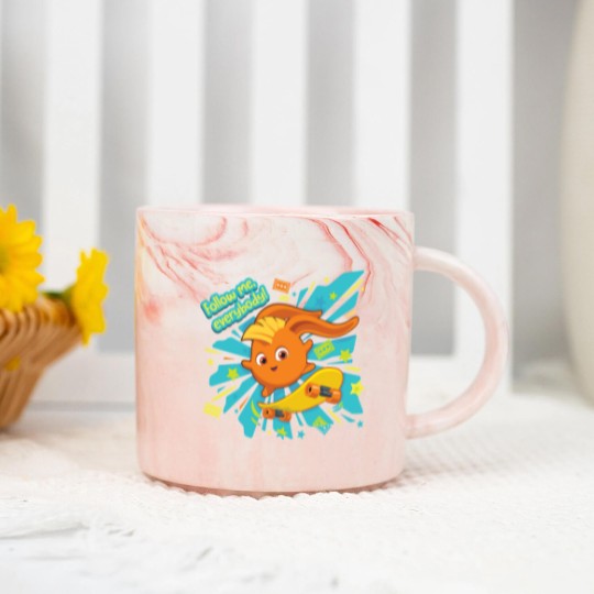 Discover Sunny Bunnies - Follow Me Everybody Marble Mugs