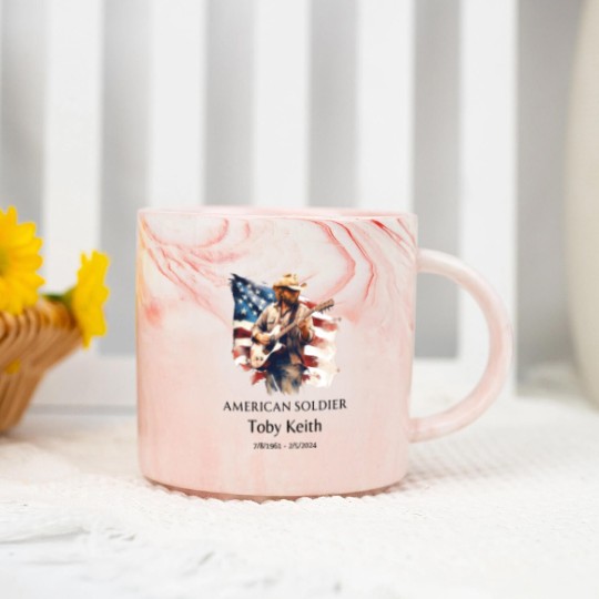 Discover Toby Keith American soldier Marble Mugs