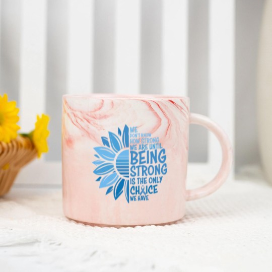 Discover Colon Cancer Awareness Marble Mugs, Cancer Ribbon Graphic Tees