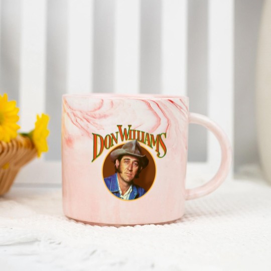 Discover Don Williams Retro Vintage Marble Mugs, Don Williams Marble Mugs