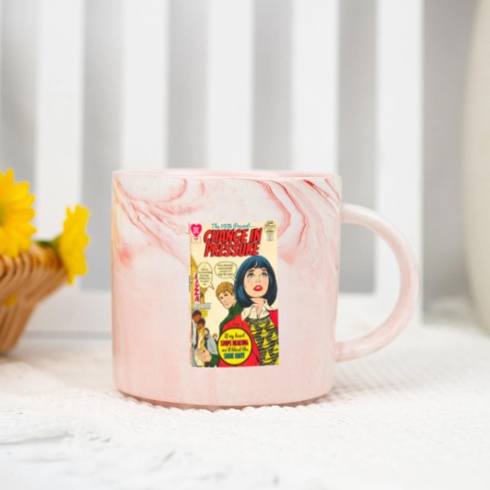 Discover The 1975 Pressure Vintage Comic Marble Mugs