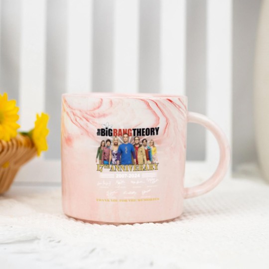 Discover The Big Bang Theory Marble Mugs | The Big Bang Anniversary Marble Mugs