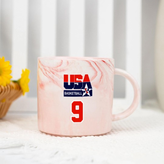 Discover USA DREAM TEAM 92 - FRONT amp BACK PRINT Marble Mugs