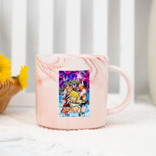 Discover Seven Deadly Sin Cover Marble Mugs