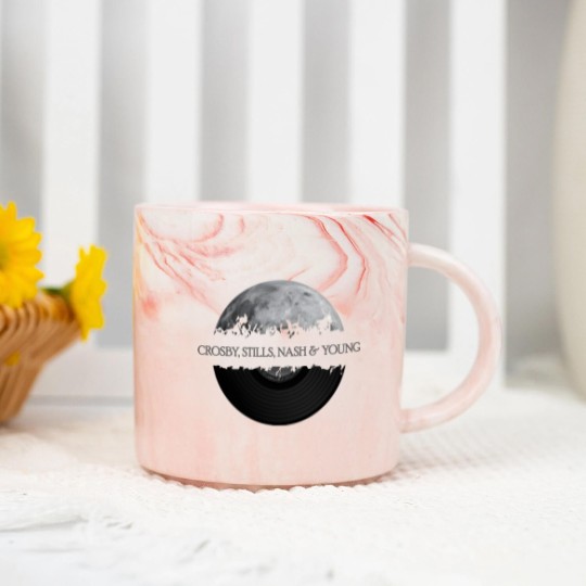 Discover Crosby, Stills, Nash Young moon - Crosby Stills Nash Young Moon - Marble Mugs