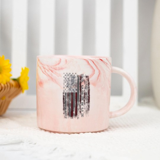 Discover upchurch family american flag t Marble Mugs