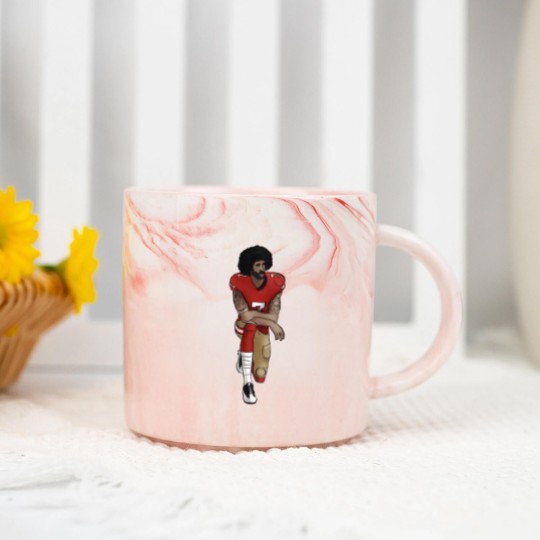 Discover Colin Kaepernick Marble Mugs