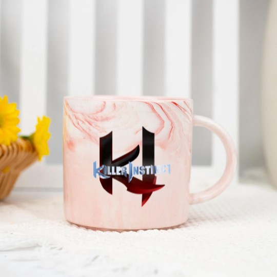 Discover Killer Instinct Logo Marble Mugs