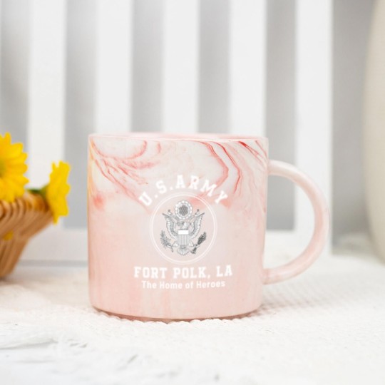 Discover Fort Polk Louisiana Marble Mugs